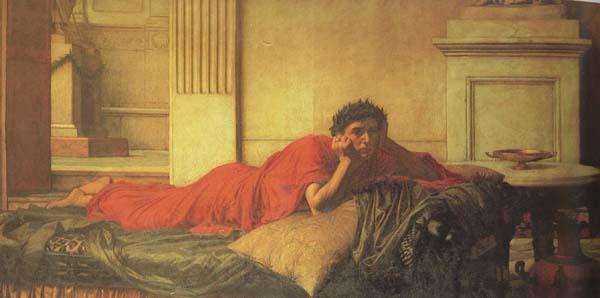John William Waterhouse The Remorse of Nero after the Murder of his Mother (mk41) Spain oil painting art